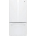GE 33-inch, 24.8 cu. ft. French 3-Door Refrigerator with Ice and Water GNE25JGKWW