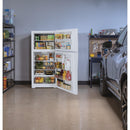 GE 30-inch, 19.2 cu.ft. Freestanding Top Freezer Refrigerator with LED Lighting GTS19KGNRWW (GTS19KGNRWW)