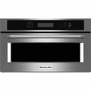 KitchenAid 27-inch, 1.4 cu. ft. Built-In Microwave Oven with Convection KMBP107ESSKMBP107ESS