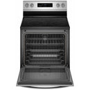 Whirlpool 30-inch Freestanding Electric Range with  Frozen Bake™ Technology WFE775H0HZ