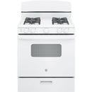 GE 30-inch Freestanding Gas Range with Front Controls JGBS10DEMWW
