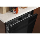 Whirlpool 24-inch Built-in Dishwasher with Sani Rinse Option WDT750SAKV (Black Stainless Fingerprint Resistant)WDT750SAKV
