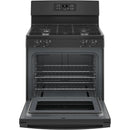 GE 30-inch Freestanding Gas Range with Precise Simmer Burner JGBS61DPBBJGBS61DPBB