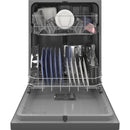 GE 24-inch Built-In Dishwasher with Front Controls GDF510PSRSS (Stainless Steel) (GDF510PSRSS)