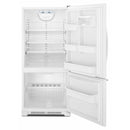 Amana 29in 18cu.ft. Bottom Mount Freezer Refrigerator ABB1921BRWABB1921BRW