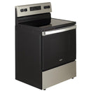 Whirlpool 30-inch Freestanding Electric Range with Frozen Bake™ Technology WFE515S0JSWFE515S0JS