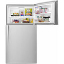 Whirlpool 33-inch, 21.3 cu. ft. Freestanding Top Freezer Refrigerator with Flexi-Slide™ Bin WRT541SZDM (Stainless Steel) (WRT541SZDM)