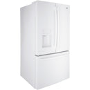 GE 36-inch, 25.6 cu. ft. French 3-Door Refrigerator GFE26JGMWW