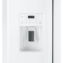 GE 33-inch, 23 cu. ft. Side-By-Side Refrigerator with Water and Ice Dispensing System GSS23GGPWW
