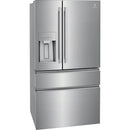 Electrolux 36-inch, 21.8 cu.ft. Counter-Depth French 4-Door Refrigerator with TempAdapt™ Drawer ERMC2295AS