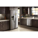 Whirlpool 36-inch, 23 cu.ft. Counter-Depth Side-by-Side Refrigerator with External Water and Ice Dispensing System WRS973CIHZ (WRS973CIHZ)