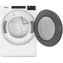 Whirlpool 7.4 cu. ft. Front Load Gas Dryer with Sanitize Cycle WGD5605MW (White)WGD5605MW