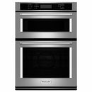 KitchenAid 27-inch, 4.3 cu. ft. Built-in Combination Wall Oven with Convection KOCE507ESS
