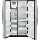 GE Profile 36-inch, 28.4 cu. ft. Side-by-Side Refrigerator with Ice and Water PSS28KSHSSPSS28KSHSS