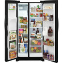 Frigidaire 33-inch, 22.2 cu.ft. Freestanding Side-by-Side Refrigerator with Ice and Water Dispensing System FRSS2323ABFRSS2323AB