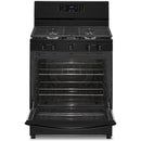 Whirlpool 30-inch Freestanding Gas Range with Frozen Bake™ Technology WFG505M0MBWFG505M0MB