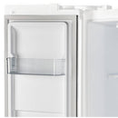 Forno 33-inch, 15.6 cu.ft. Freestanding Side-by-Side Refrigerator with LED Display on Door FFRBI1805-33WHT