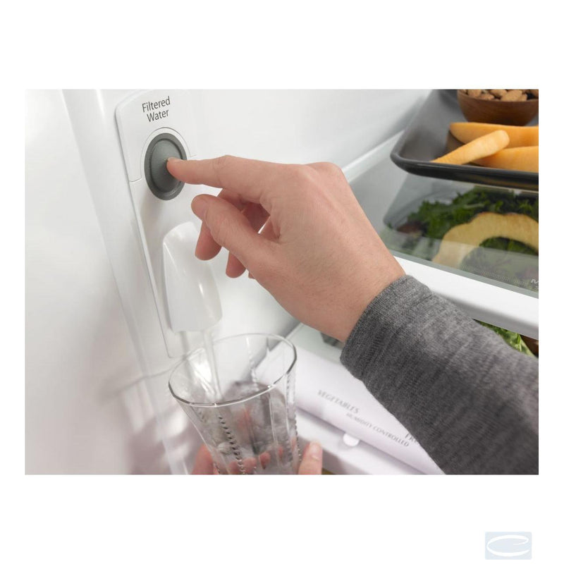KitchenAid 36-inch, 25 cu.ft. Freestanding French 3-Door Refrigerator with ExtendFresh™ Plus Temperature Management System KRFF305ESS