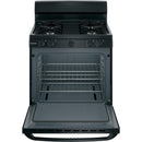 Hotpoint 30-inch Freestanding Gas Range RGBS300DMBBRGBS300DMBB