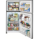 Frigidaire Gallery 30-inch, 20 cu.ft. Freestanding Top Freezer Refrigerator with LED Lighting FGHT2055VF