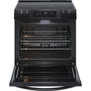 Frigidaire 30-inch Freestanding Electric Range with EvenTemp™ FCFE3062ABFCFE3062AB