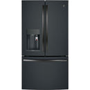 GE Profile 36-inch, 22.2 Cu. Ft. French 3-Door Refrigerator with Keurig® K-Cup® Brewing System PYE22PELDSPYE22PELDS