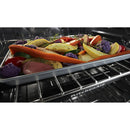 KitchenAid 30-inch Slide-In Electric Range with Even-Heat™ True Convection KSEG700EBS