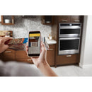 Whirlpool 30-inch, 6.4 cu. ft. Combination Wall Oven with Microwave Convection WOC97EC0HZWOC97EC0HZ