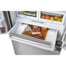 Electrolux 36-inch, 21.5 cu. ft. Counter-Depth French 3-Door Refrigerator with Wave-Touch® Controls (Stainless Steel) EW23BC87SS (EW23BC87SS)