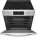 Frigidaire Gallery 30-inch Freestanding Electric Range with SpaceWise® Triple Expandable Element FGEH3047VF