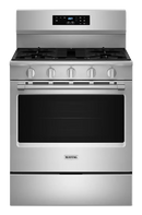 Maytag 30-inch Wide Gas Range With Steam Clean - 5.0 cu. ft.(Stainless Steel)MFGS4030RS