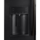 GE 36-inch, 27.8 cu.ft. Freestanding French 3-Door Refrigerator with Ice and Water Dispensing System GFE28GELDSGFE28GELDS