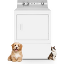 Speed Queen DC5 7 Cu. Ft. White Gas Dryer (DC5004WG)