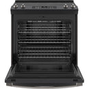 GE 30-inch Slide-In Electric Range with No Preheat Air Fry JS760FPDSJS760FPDS