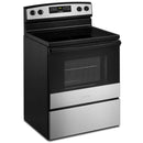 Amana 30-inch Freestanding Electric Range with Temp Assure™ Cooking System AER6303MMSAER6303MMS