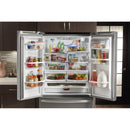 Whirlpool 36-inch, 25.2 cu. ft. French 3-Door Refrigerator with Water Dispenser (Fingerprint Resistant Stainless) (WRF535SWHZ)