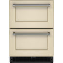 KitchenAid 24-inch Undercounter Double-Drawer Refrigerator KUDR204KPAKUDR204KPA