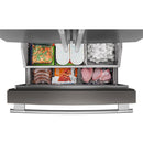 KitchenAid 36-inch, 24.8 cu. ft. Counter-Depth French 3-Door Refrigerator with Internal Water Dispenser KRFC336SPS (KRFC336SPS)