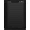 GE Built-In Dishwasher with Front Controls GDF510PGRBB