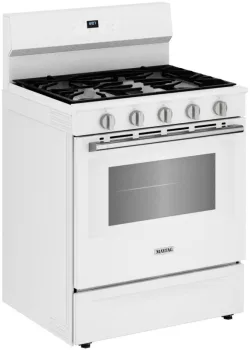 Maytag 30-Inch Wide Gas Range With Steam Clean (MFGS4030RW)