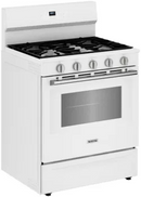 Maytag 30-Inch Wide Gas Range With Steam Clean (White) (MFGS4030RW)