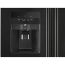 Maytag 36-inch, 25 cu.ft. Freestanding Side-by-Side Refrigerator with External Water and Ice Dispensing System MSS25C4MGB