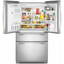 Whirlpool 36-inch, 26.2 cu. ft. French 4-Door Refrigerator WRX986SIHZ (Fingerprint Resistant Stainless) (WRX986SIHZ)