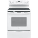 GE 30-inch Freestanding Electric Range with Self-Clean Oven JB645DK (White)JB645DKWW