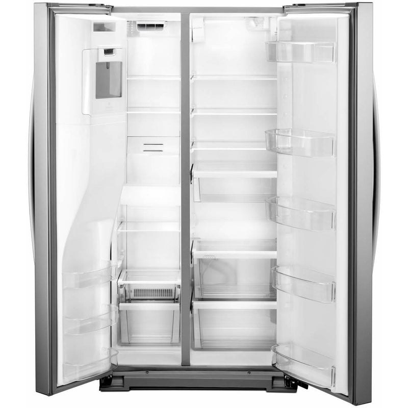 Whirlpool 36-inch, 20.59 cu. ft. Counter-Depth Side-By-Side Refrigerator WRS571CIHZ