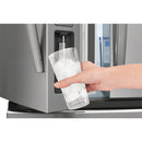 Frigidaire Gallery 27.2 cu. ft. French 4-Door Refrigerator with Interior Water Dispenser and Ice Maker GRMN2872AFGRMN2872AF