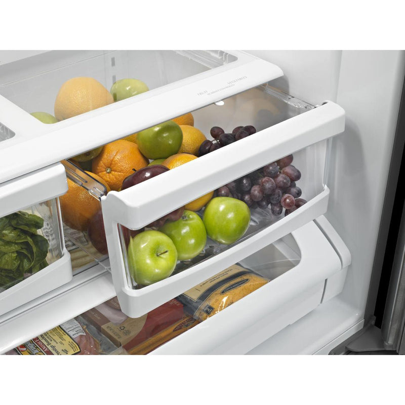 Maytag 36-inch, 25.19 cu. ft. French 3-Door Refrigerator with Ice MFF2558FEZ