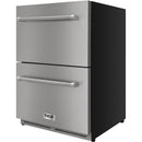 Thor Kitchen 24-inch, 5.3 cu.ft. Under-Counter Refrigerator Drawer with Digital Display TRF2401U