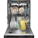 Whirlpool 24-inch Built-in Dishwasher with Sani Rinse® Option WDTA50SAKV (Black Stainless Fingerprint Resistant)WDTA50SAKV