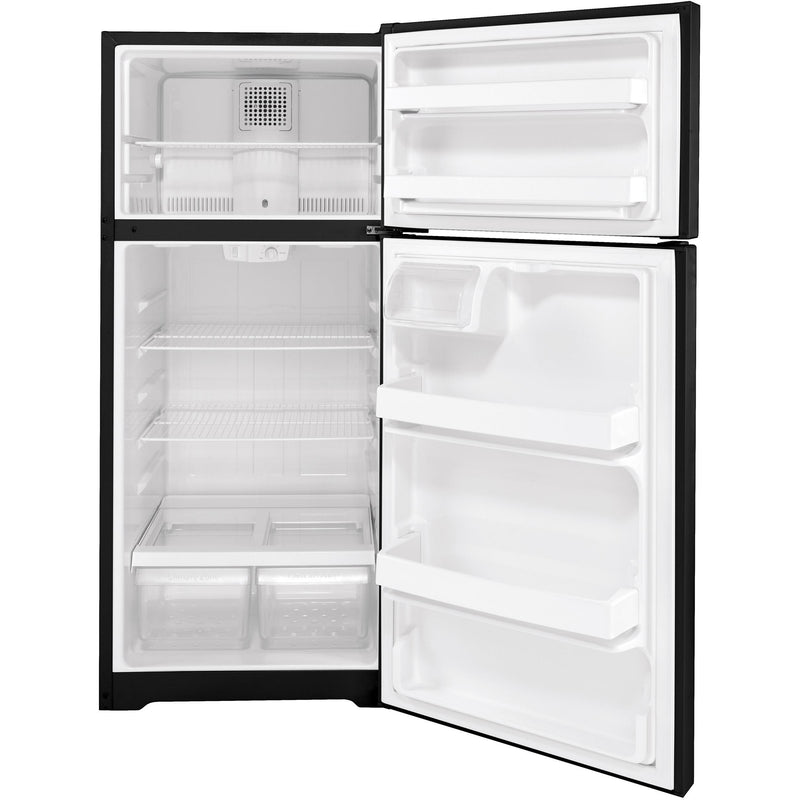 GE 28-inch, 16.6 cu. ft. Top-Freezer Refrigerator GTS17DTNRBB